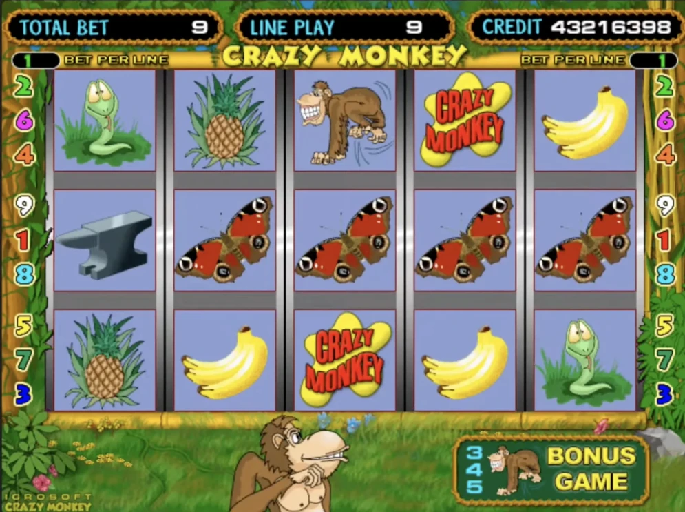 Crazy Monkey Slot