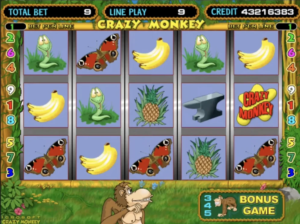 Crazy Monkey Slot