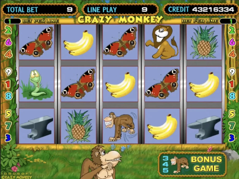 Crazy Monkey Slot