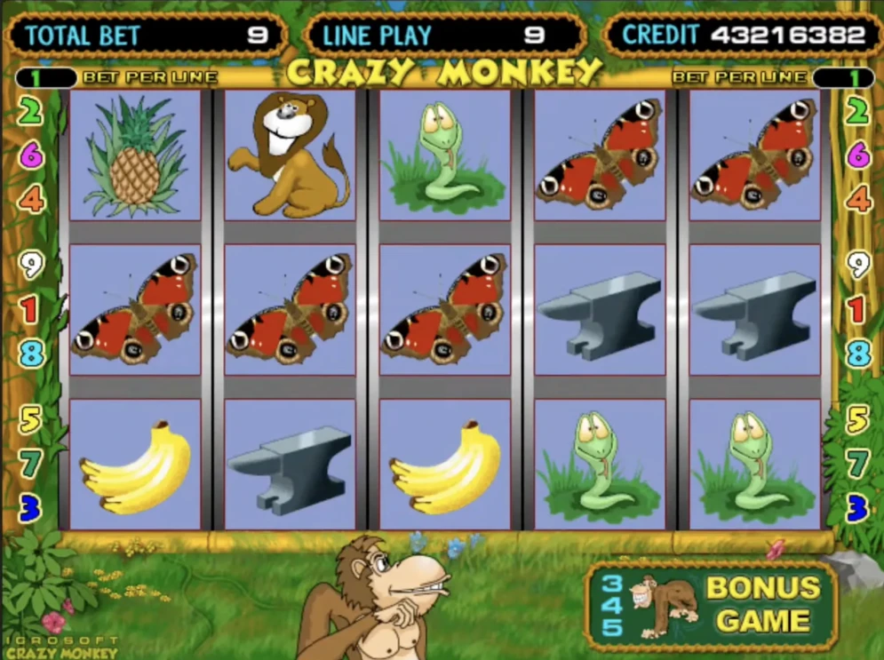 Crazy Monkey Slot
