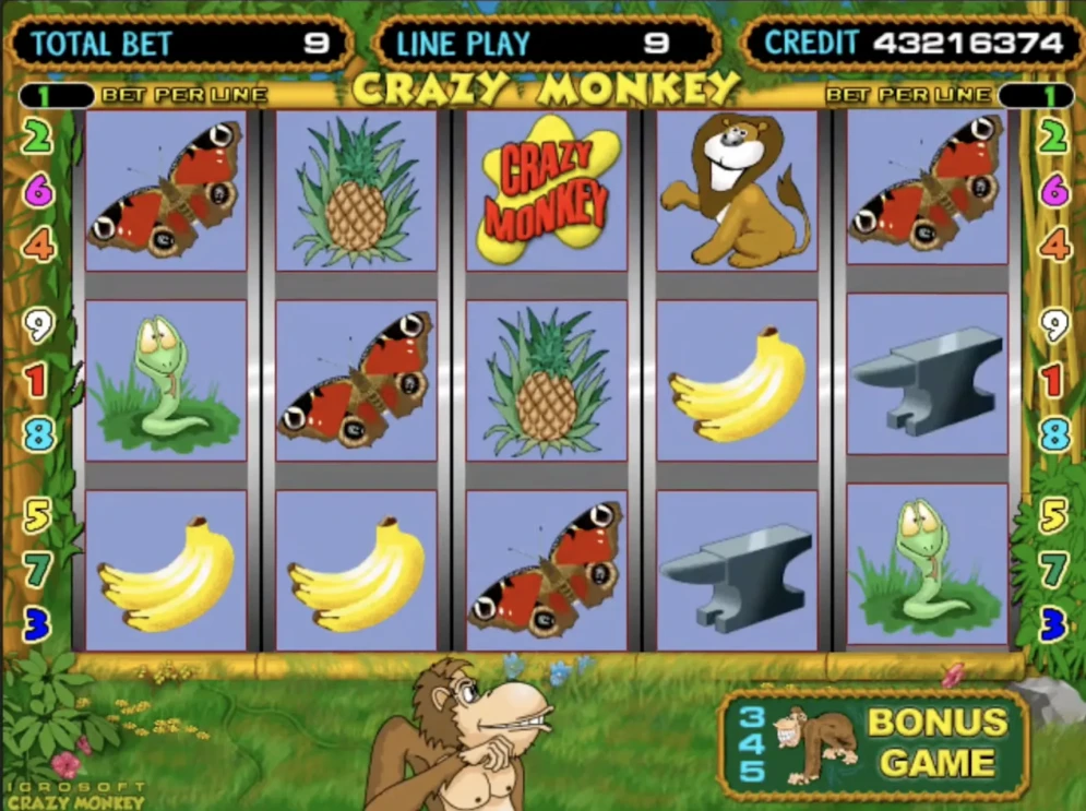 Crazy Monkey Slot